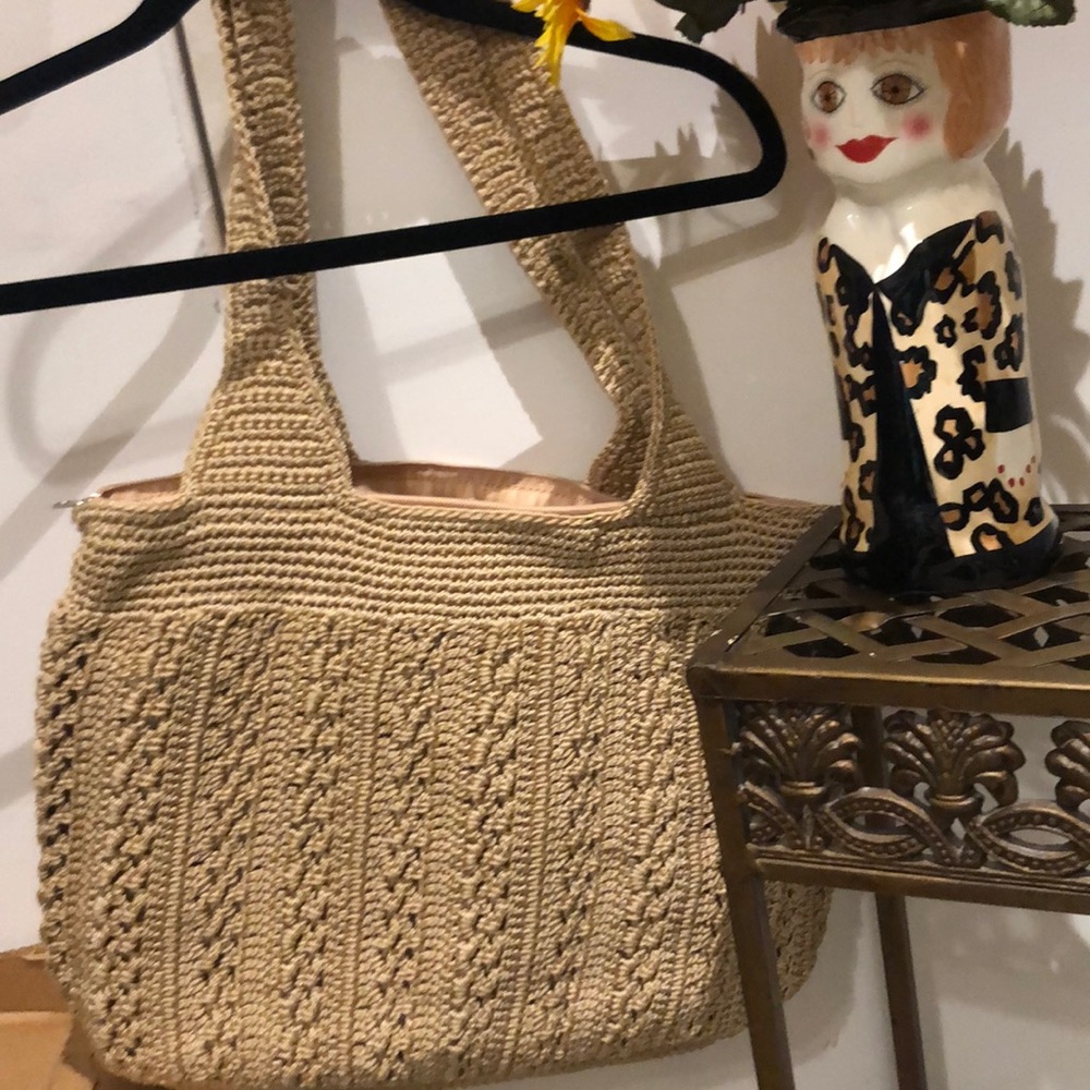 The sack crochet tote bag. Hardly ever used